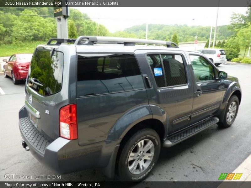 Dark Slate Metallic / Graphite 2010 Nissan Pathfinder SE 4x4