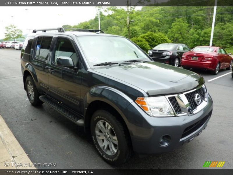 Dark Slate Metallic / Graphite 2010 Nissan Pathfinder SE 4x4