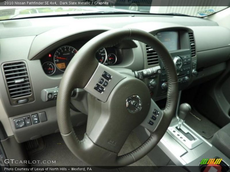 Dark Slate Metallic / Graphite 2010 Nissan Pathfinder SE 4x4
