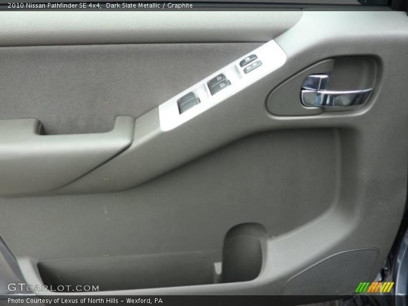 Dark Slate Metallic / Graphite 2010 Nissan Pathfinder SE 4x4