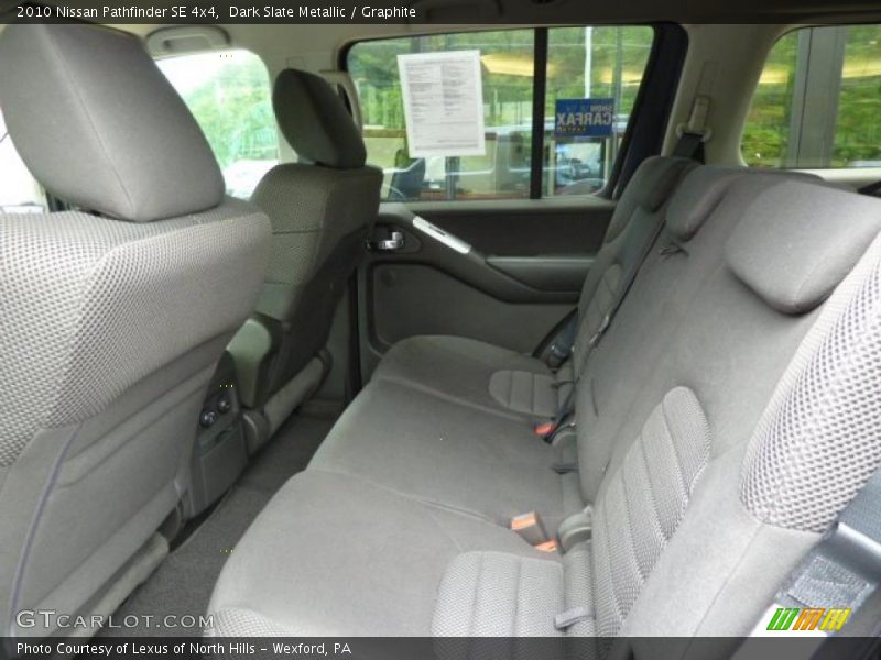 Dark Slate Metallic / Graphite 2010 Nissan Pathfinder SE 4x4
