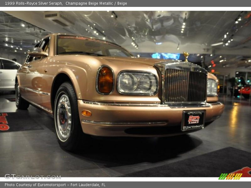 Champagne Beige Metallic / Beige 1999 Rolls-Royce Silver Seraph