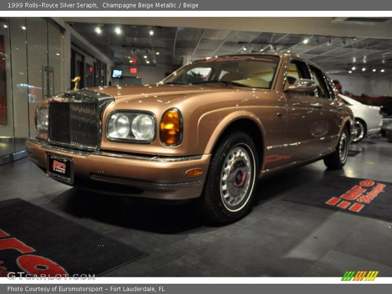 Champagne Beige Metallic / Beige 1999 Rolls-Royce Silver Seraph