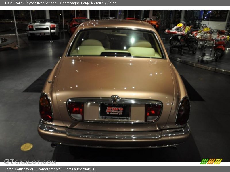 Champagne Beige Metallic / Beige 1999 Rolls-Royce Silver Seraph