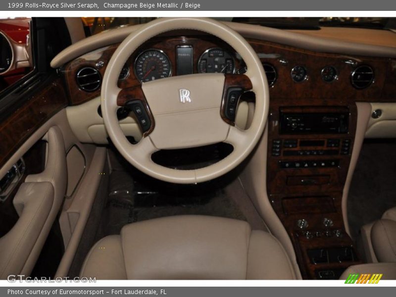Champagne Beige Metallic / Beige 1999 Rolls-Royce Silver Seraph