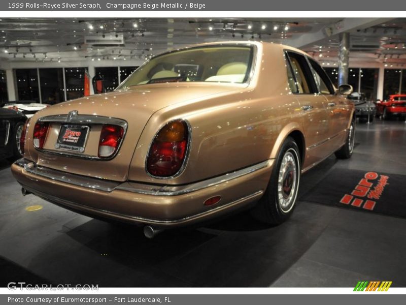 Champagne Beige Metallic / Beige 1999 Rolls-Royce Silver Seraph