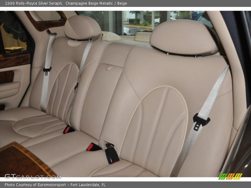 Champagne Beige Metallic / Beige 1999 Rolls-Royce Silver Seraph
