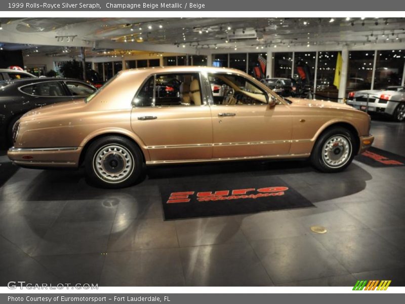 Champagne Beige Metallic / Beige 1999 Rolls-Royce Silver Seraph