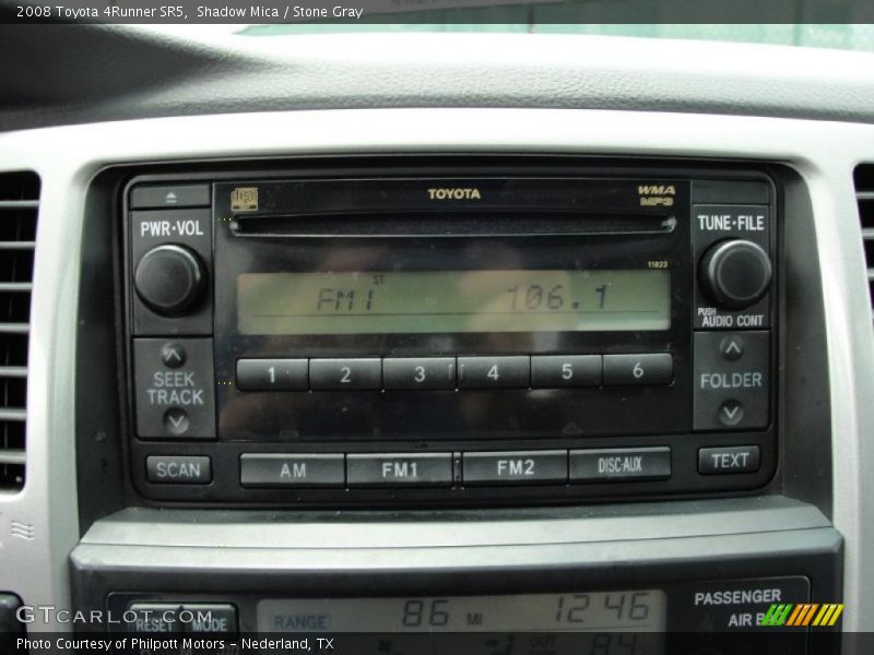 Shadow Mica / Stone Gray 2008 Toyota 4Runner SR5