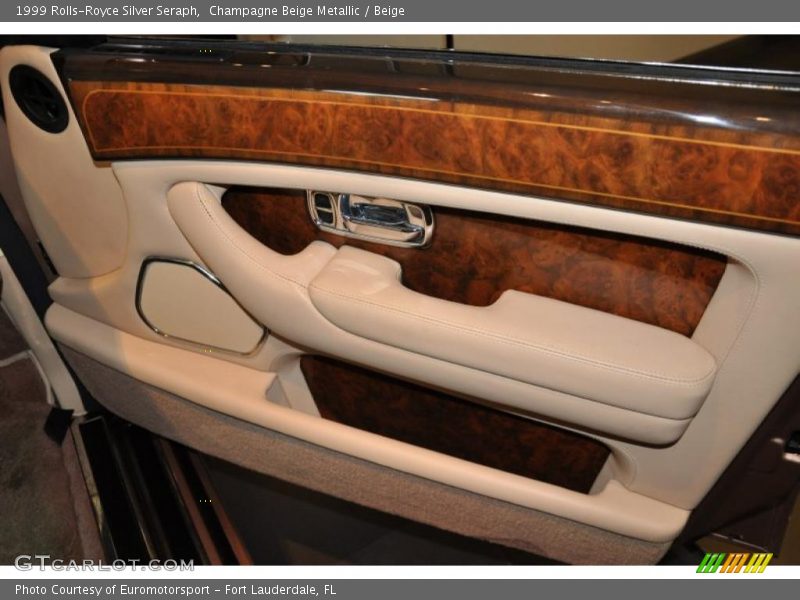Champagne Beige Metallic / Beige 1999 Rolls-Royce Silver Seraph