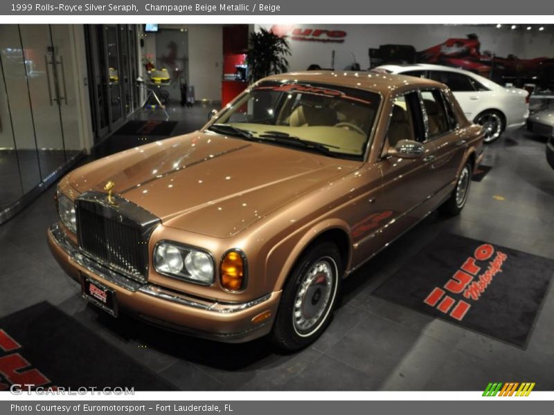 Champagne Beige Metallic / Beige 1999 Rolls-Royce Silver Seraph