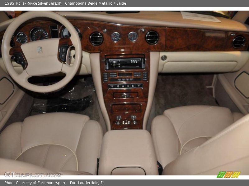 Champagne Beige Metallic / Beige 1999 Rolls-Royce Silver Seraph