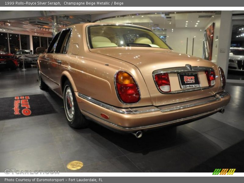 Champagne Beige Metallic / Beige 1999 Rolls-Royce Silver Seraph