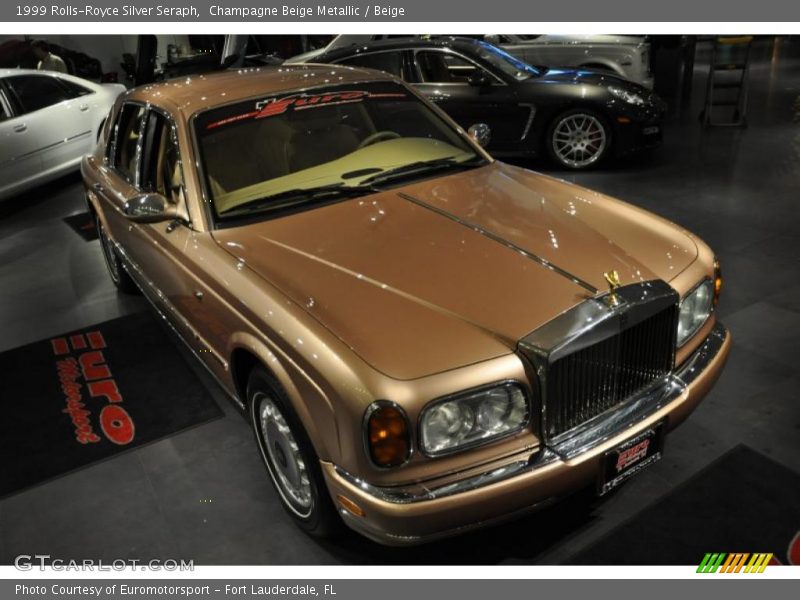 Champagne Beige Metallic / Beige 1999 Rolls-Royce Silver Seraph