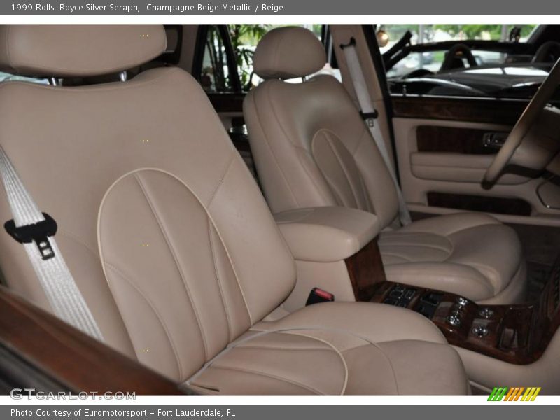 Champagne Beige Metallic / Beige 1999 Rolls-Royce Silver Seraph