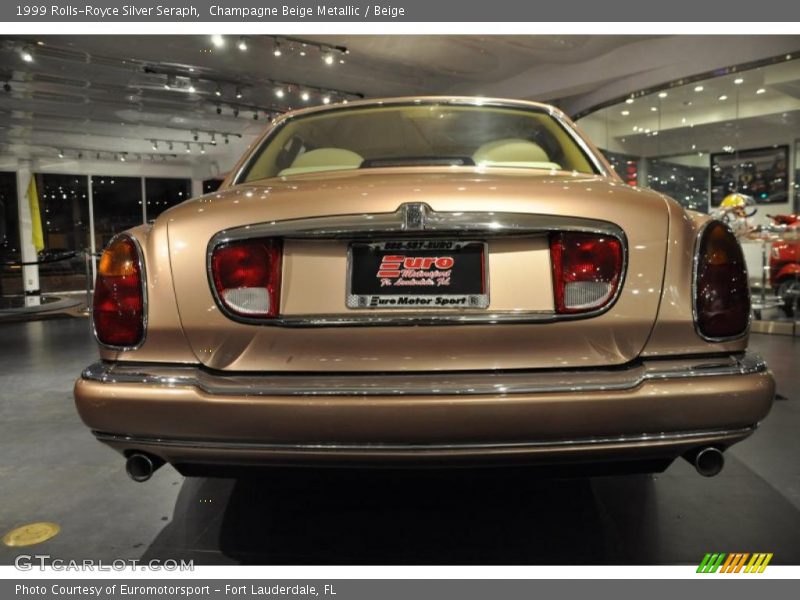 Champagne Beige Metallic / Beige 1999 Rolls-Royce Silver Seraph