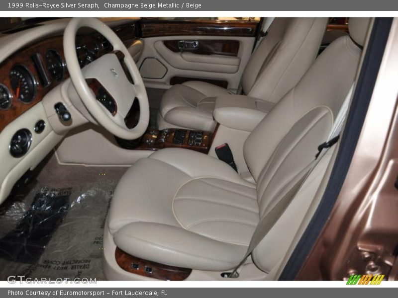 Champagne Beige Metallic / Beige 1999 Rolls-Royce Silver Seraph