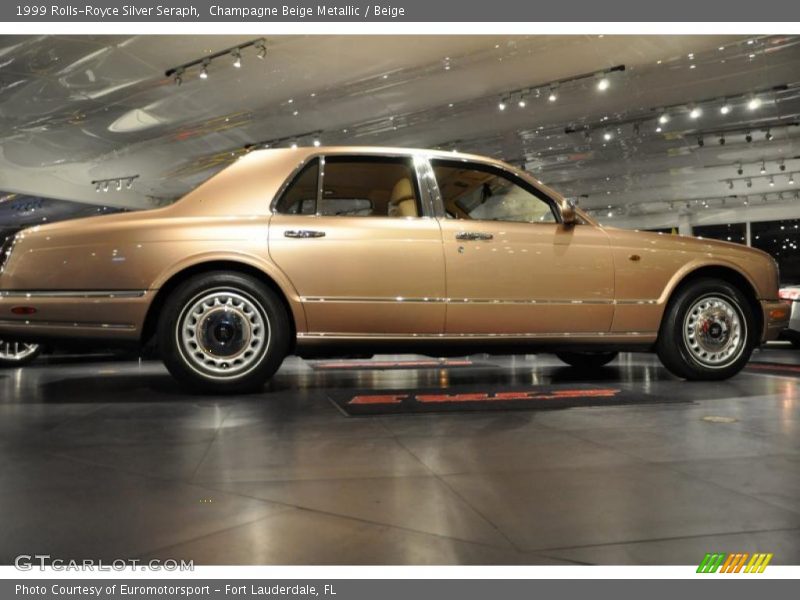 Champagne Beige Metallic / Beige 1999 Rolls-Royce Silver Seraph