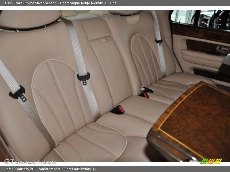 Champagne Beige Metallic / Beige 1999 Rolls-Royce Silver Seraph