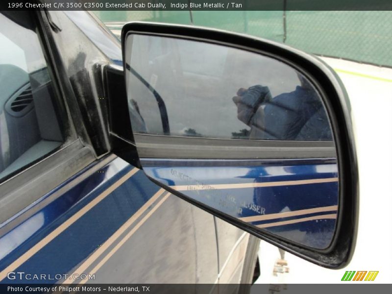 Indigo Blue Metallic / Tan 1996 Chevrolet C/K 3500 C3500 Extended Cab Dually