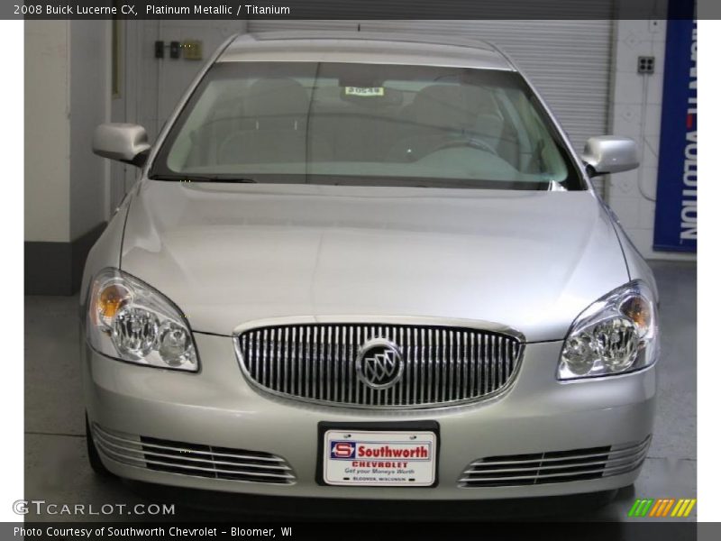 Platinum Metallic / Titanium 2008 Buick Lucerne CX