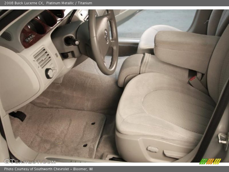 Platinum Metallic / Titanium 2008 Buick Lucerne CX