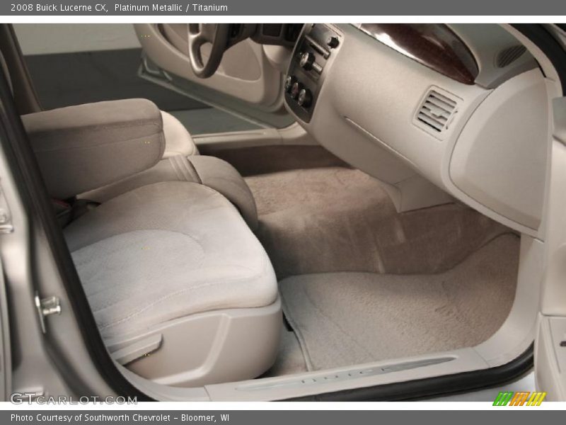 Platinum Metallic / Titanium 2008 Buick Lucerne CX