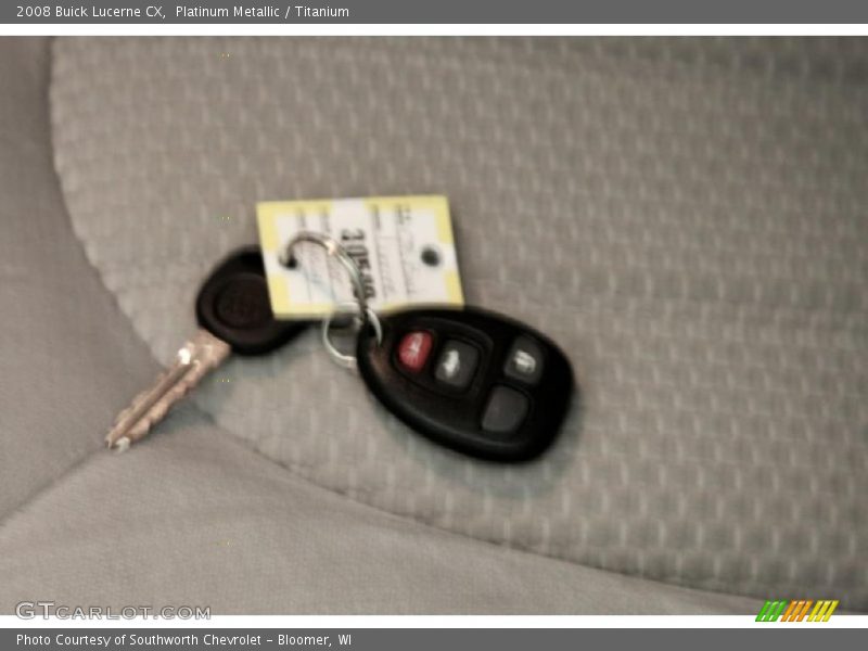 Platinum Metallic / Titanium 2008 Buick Lucerne CX