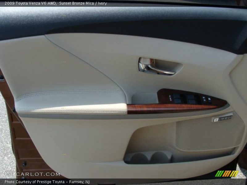 Sunset Bronze Mica / Ivory 2009 Toyota Venza V6 AWD