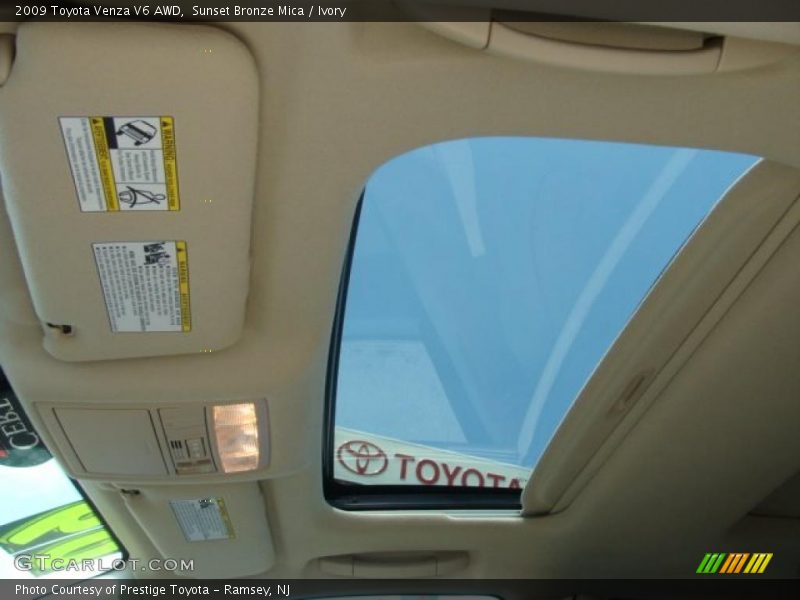 Sunset Bronze Mica / Ivory 2009 Toyota Venza V6 AWD