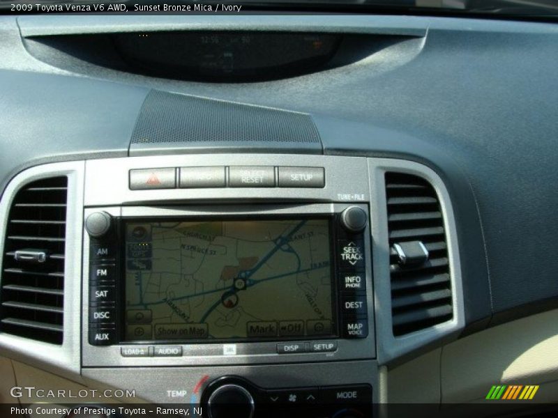 Sunset Bronze Mica / Ivory 2009 Toyota Venza V6 AWD