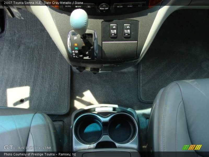 Slate Gray Metallic / Stone 2007 Toyota Sienna XLE
