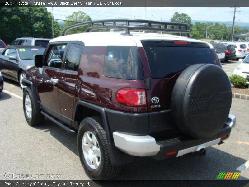 Black Cherry Pearl / Dark Charcoal 2007 Toyota FJ Cruiser 4WD