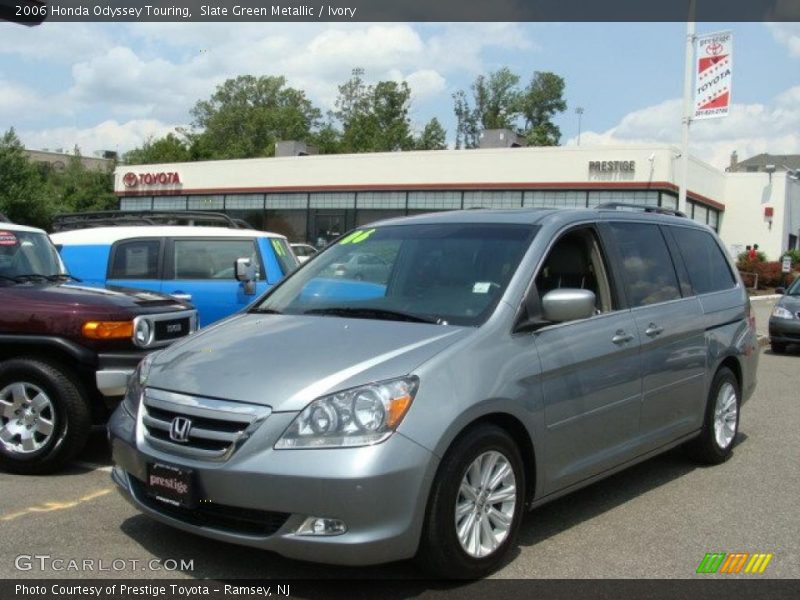 Slate Green Metallic / Ivory 2006 Honda Odyssey Touring