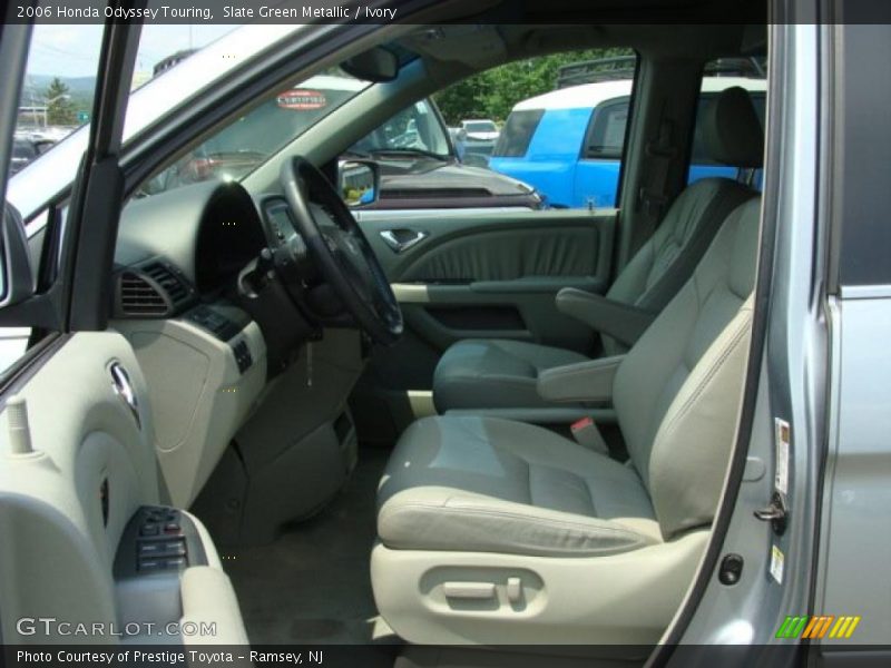Slate Green Metallic / Ivory 2006 Honda Odyssey Touring