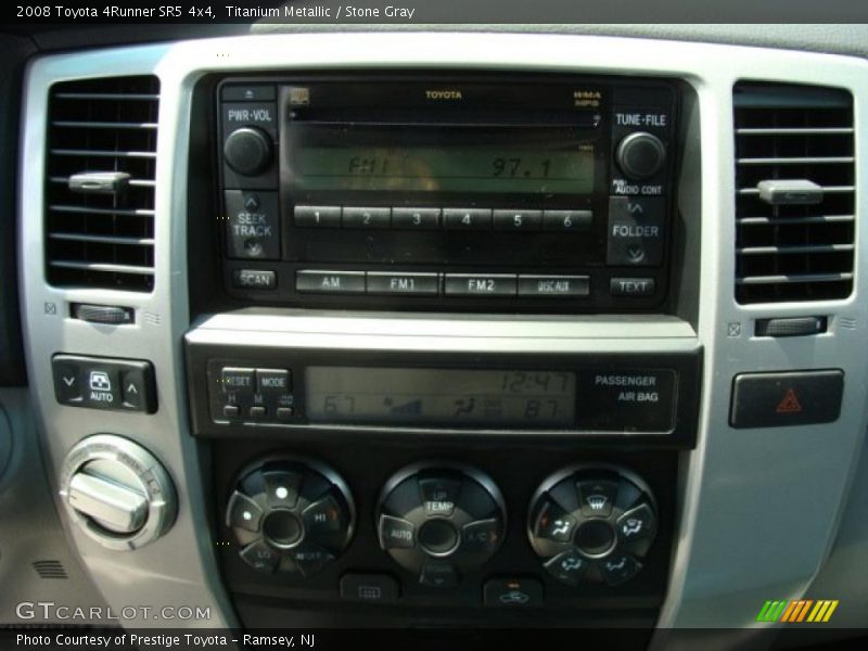 Titanium Metallic / Stone Gray 2008 Toyota 4Runner SR5 4x4