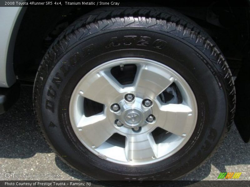 Titanium Metallic / Stone Gray 2008 Toyota 4Runner SR5 4x4