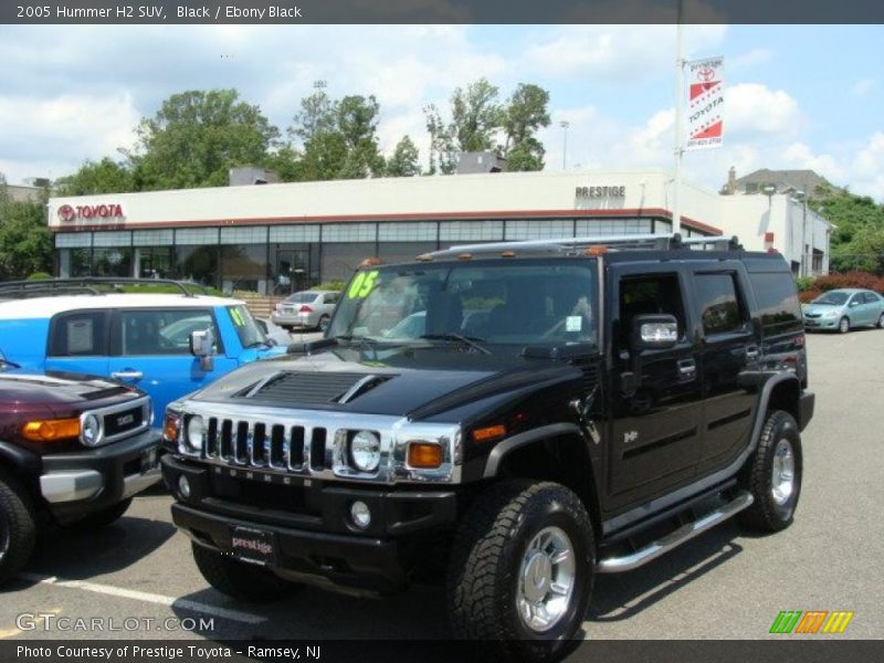 Black / Ebony Black 2005 Hummer H2 SUV