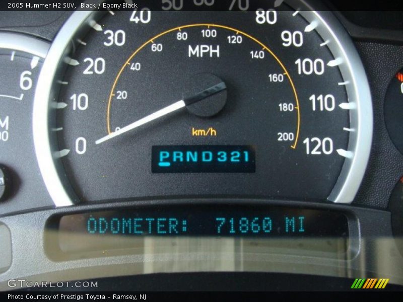 Black / Ebony Black 2005 Hummer H2 SUV