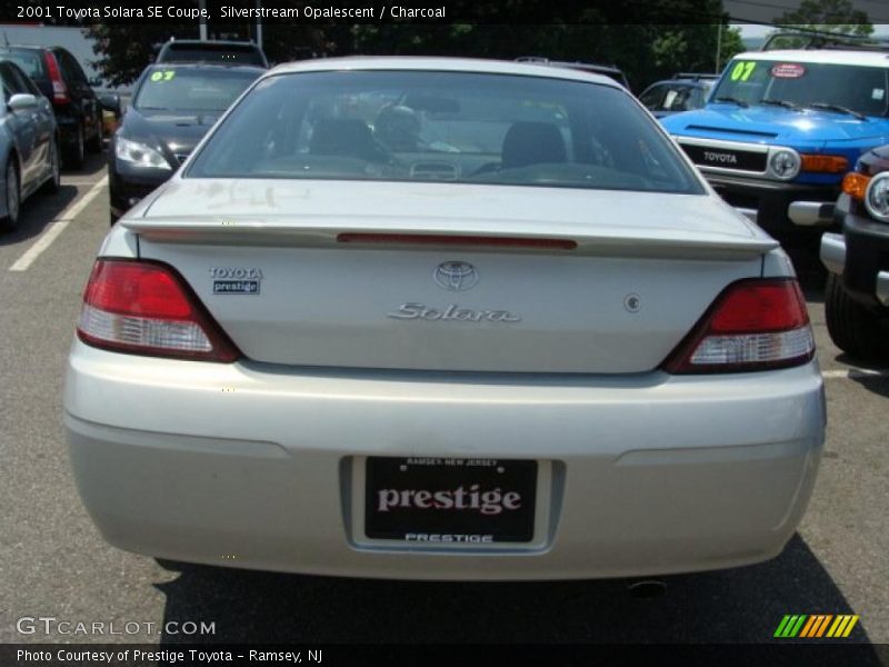 Silverstream Opalescent / Charcoal 2001 Toyota Solara SE Coupe