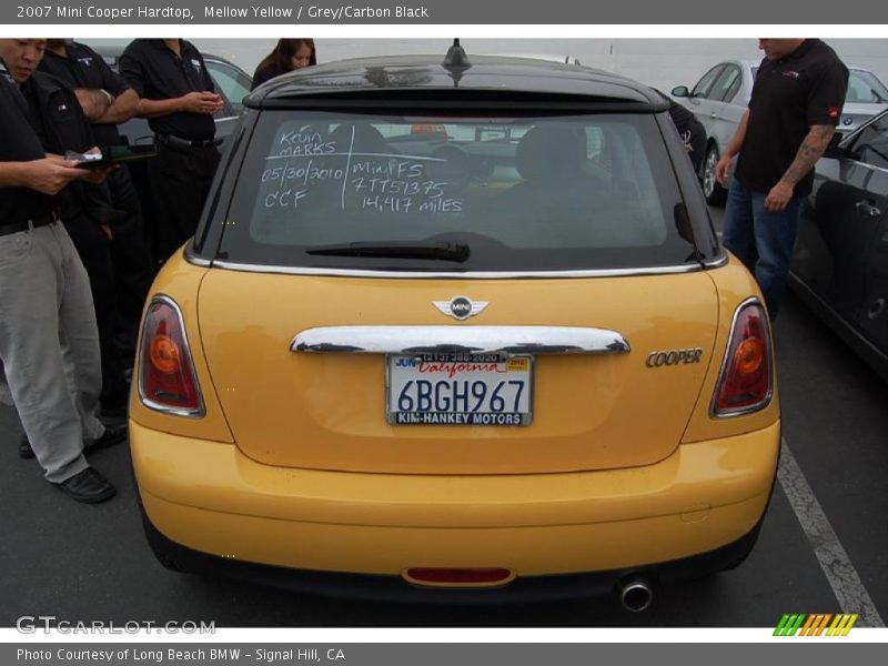 Mellow Yellow / Grey/Carbon Black 2007 Mini Cooper Hardtop