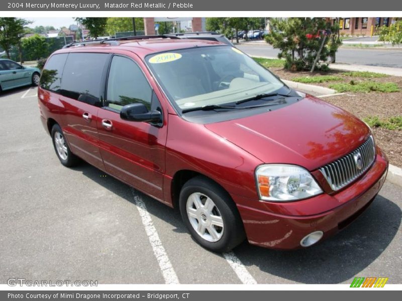 Matador Red Metallic / Pebble 2004 Mercury Monterey Luxury