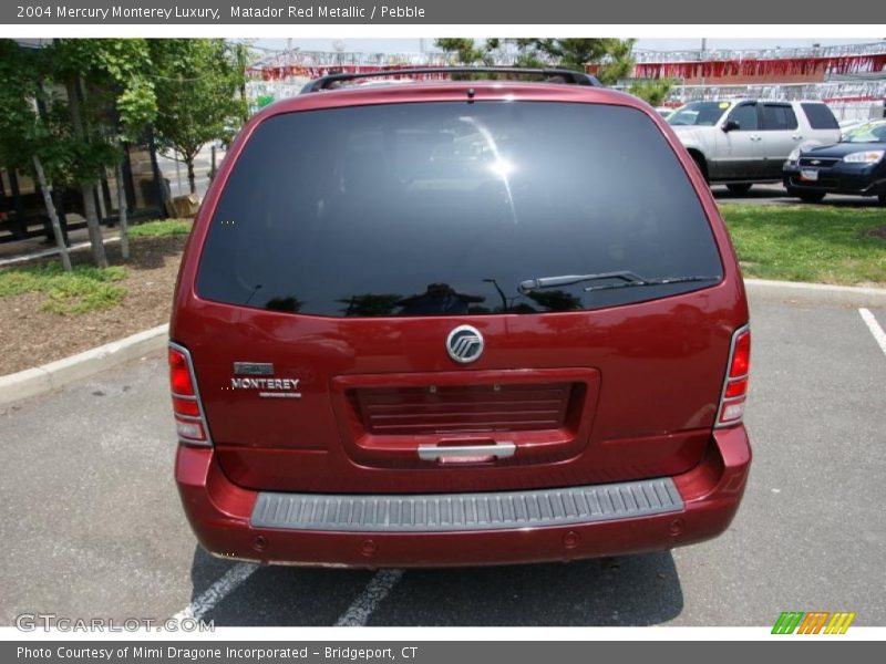 Matador Red Metallic / Pebble 2004 Mercury Monterey Luxury