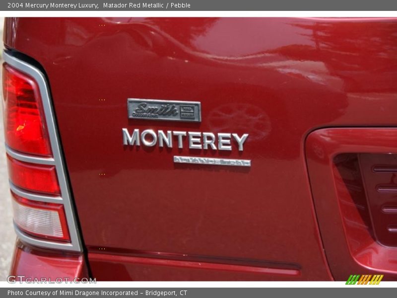 Matador Red Metallic / Pebble 2004 Mercury Monterey Luxury