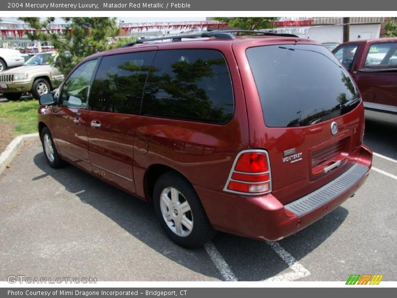 Matador Red Metallic / Pebble 2004 Mercury Monterey Luxury