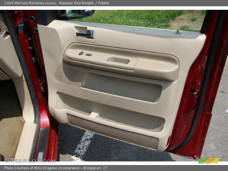 Matador Red Metallic / Pebble 2004 Mercury Monterey Luxury