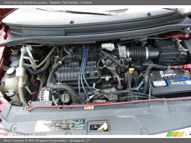 Matador Red Metallic / Pebble 2004 Mercury Monterey Luxury