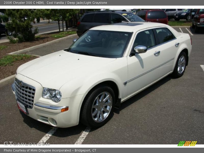 Cool Vanilla / Deep Jade/Light Graystone 2006 Chrysler 300 C HEMI