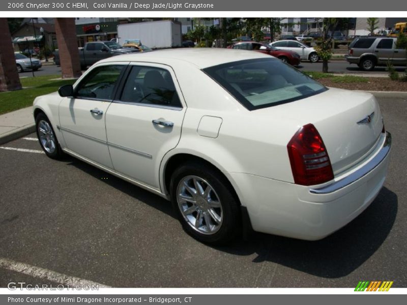 Cool Vanilla / Deep Jade/Light Graystone 2006 Chrysler 300 C HEMI