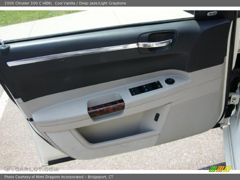 Cool Vanilla / Deep Jade/Light Graystone 2006 Chrysler 300 C HEMI
